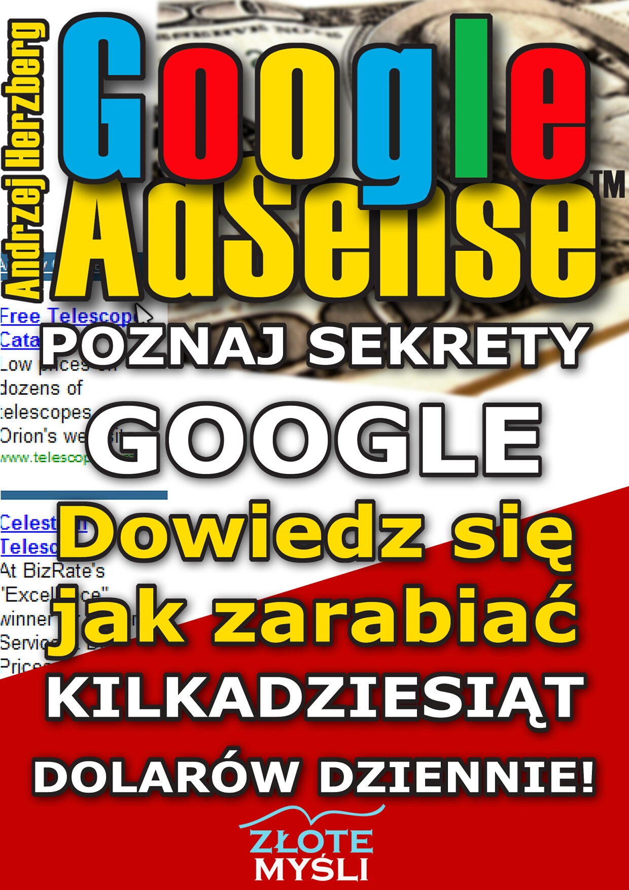 Andrzej Herzberg: Google AdSense - okładka