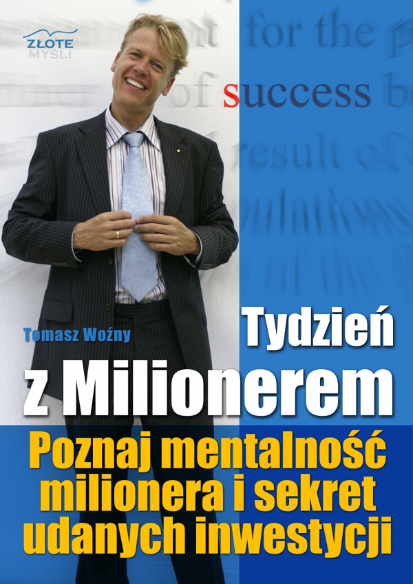 Tomasz Wony: Tydzie z Milionerem - okadka