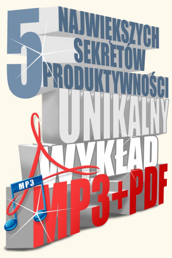 Sebastian Schabowski: 5 najwikszych sekretw produktywnoci - okadka