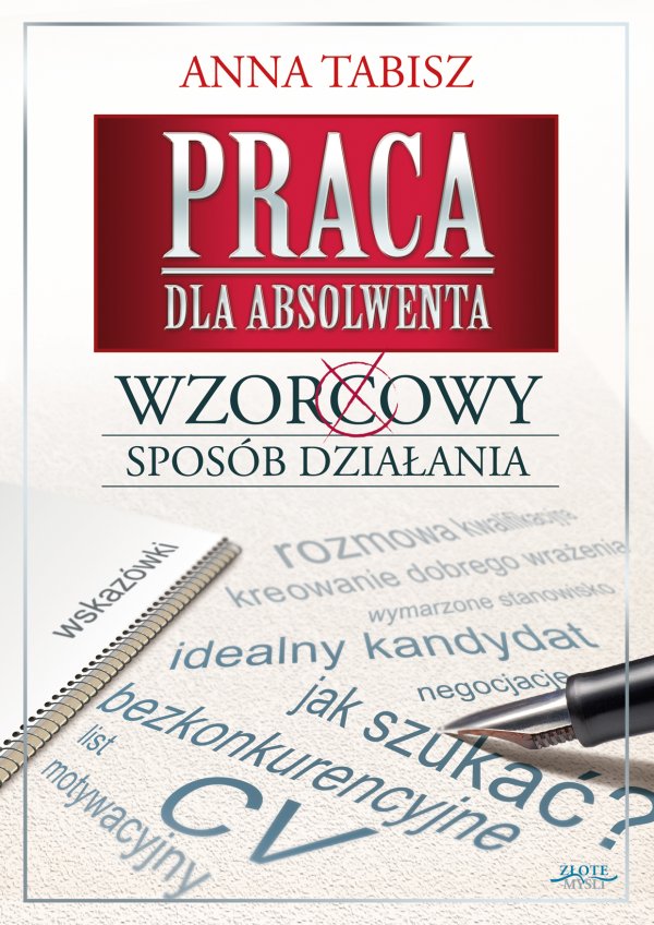 Anna Tabisz: Praca dla absolwenta - okadka